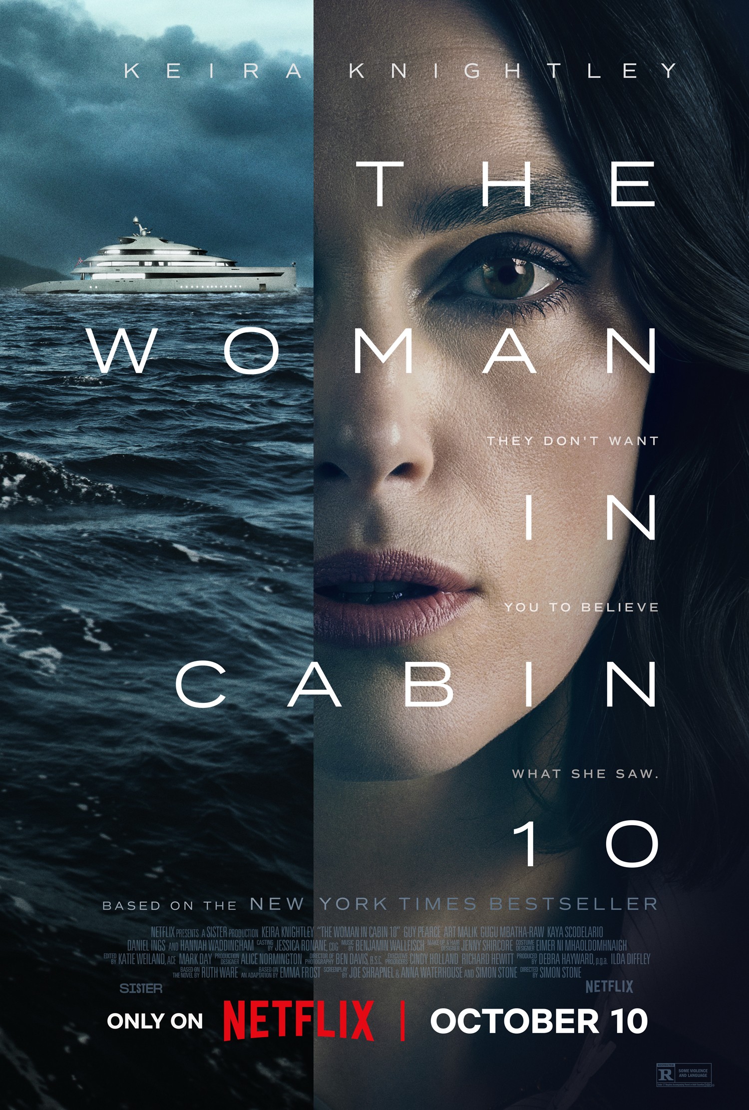 The Woman in Cabin 10 - ฝันร้ายในห้องหมายเลข 10 [พากย์ไทย][ซับไทย]