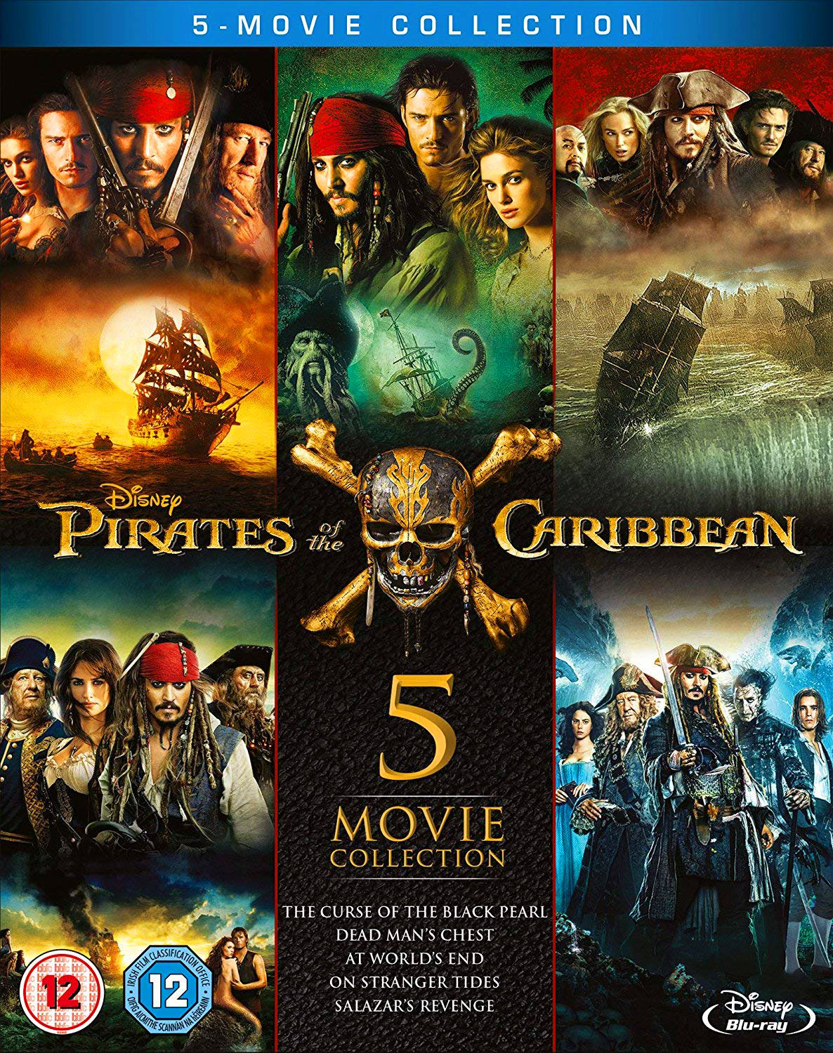 Pirates of the Caribbean collection 1-5 - คืนชีพกองทัพโจรสลัดสยองโลก ภาค1-5